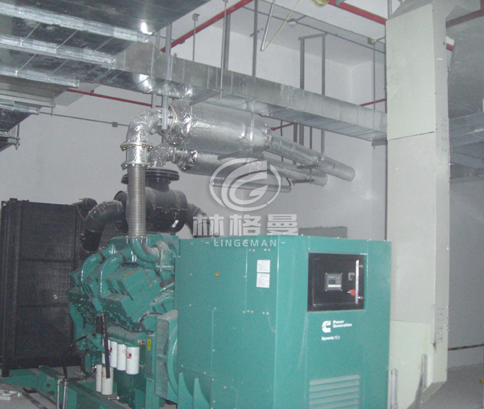 綠景地產(chǎn)發(fā)電機房環(huán)保治理