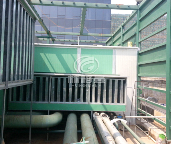 美的順德萬豪酒店排風(fēng)機噪聲治理